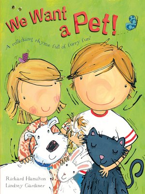 cover image of We Want a Pet!